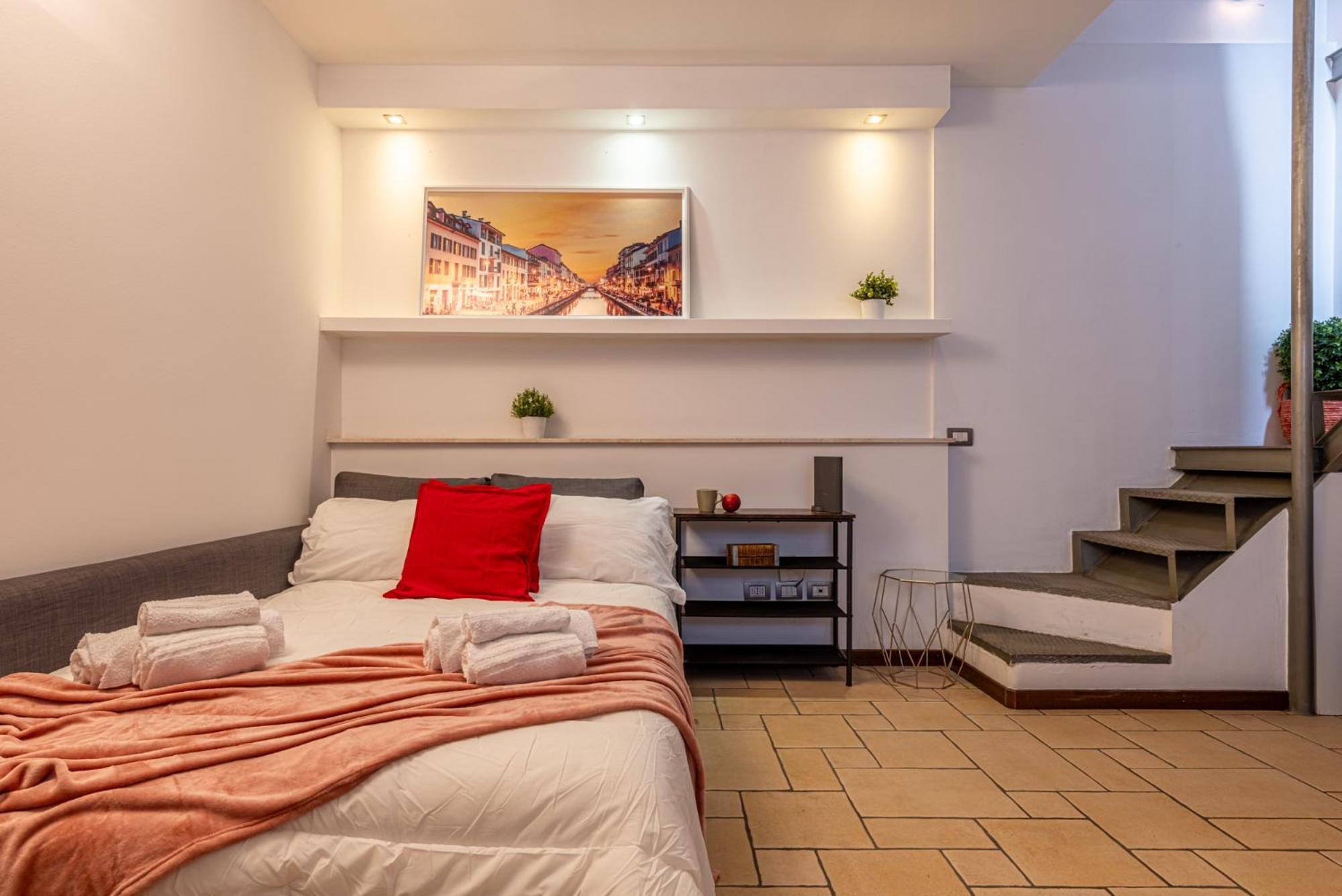 Romantic Suite Navigli - 15Min Duomo - Free Parking Mailand Exterior foto